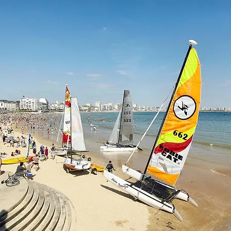 Maison T4 Avec Cour, Proche Centre Et Plage, - Equipee, Calme Et Confort - Fr-1-92-892 Dom wakacyjny
